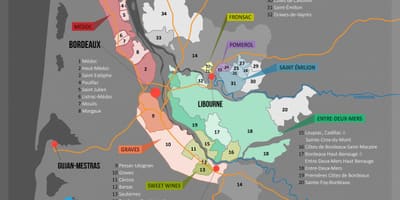 Бардо віно карта краіны