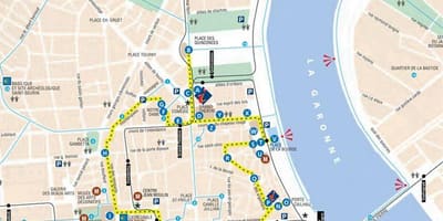Карта Бардо пешаходная экскурсія